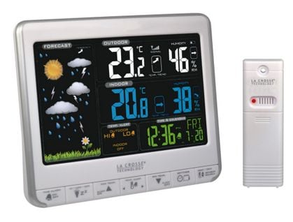 Station Météo Sans Fil Avec Écran LCD Couleur - Ws6826whisil