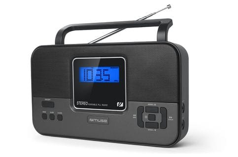 Radio Portable Noir/argent - M-087r