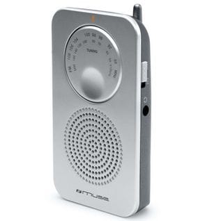 Radio Portable Analogique Silver - M01rs
