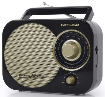 Radio Portable Analogique Noir - M055rb
