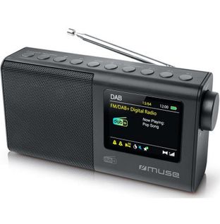Radio Portable Numérique Noir - M117db
