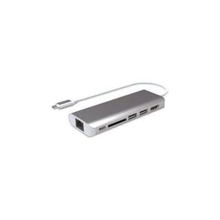 Mini Dock Usb-c Power Delivery 6-en-1 Hdmi Hub Usb 3.0 Card Reader Gris Sideral - Ml309880