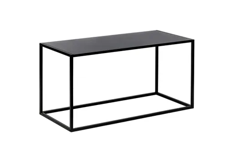Table Basse Filar En Métal - 90x40 Cm - Noir