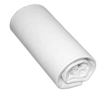 Drap Housse Coton Bonnet 15 Made In France Blanc 60x140