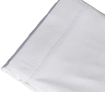 Drap Plat Coton Made In France Blanc 270x325