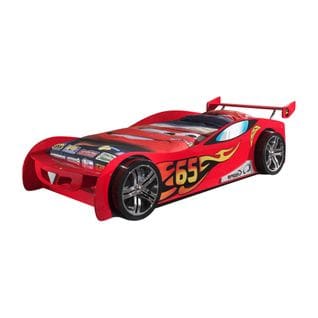 Lit Voiture Le Mans Rouge