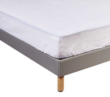 Drap Housse Coton Bonnet 27 Made In France Blanc 130x200