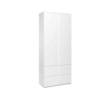 Armoire 2 Portes Blanc