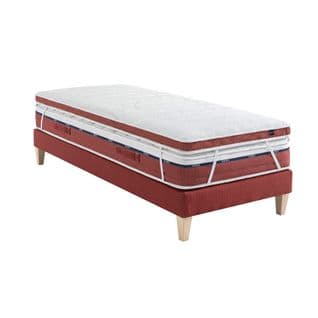 Surmatelas Latex Pulse Crépuscule Soutien Mi-ferme 90x200 - 1 Personne - Accueil Très Moelleux