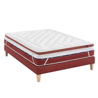 Surmatelas Latex Pulse Crépuscule Soutien Mi-ferme 130x190 - 2 Personnes - Accueil Très Moelleux