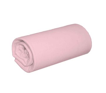 Drap Housse Coton Jersey Bonnet 30 Cm Rose 180x200