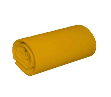 Drap Housse Coton Jersey Bonnet 30 Cm Jaune 70x190