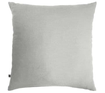 Taie D'oreiller Double Gaze De Coton Gris 60x60 Cm