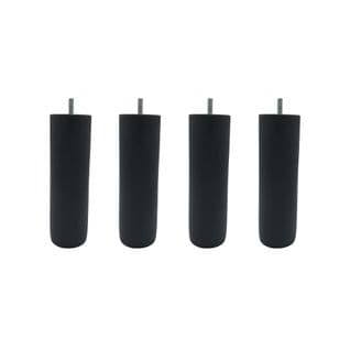 Pied Cylindrique Bois (lot De 4)