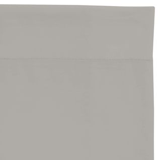 Drap Plat Coton Made In France Gris 240x310