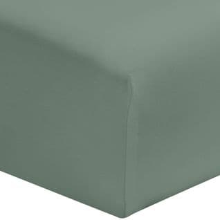 Drap Housse Coton Bonnet 30 Made In France Vert 120x190