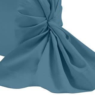 Taie De Traversin Coton Bio Bleu Minéral 180 Cm (traversin)