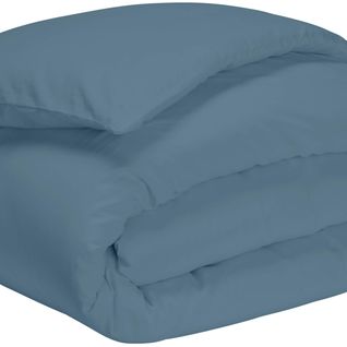 Housse De Couette Bio Made In France Bleu 200x200