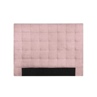 Tête De Lit Déco Matelassée Vieux Rose 140 Cm