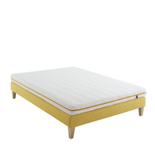 Ensemble Matelas Mousse, Sommier Aurore 200 Soutien Ferme 160 X 200 - Accueil Confortable