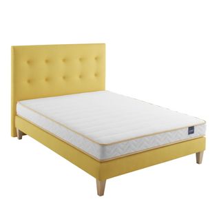 Ensemble Matelas Mousse, Sommier, Aurore 300 Soutien Ferme 140 X 190 - Accueil Confortable