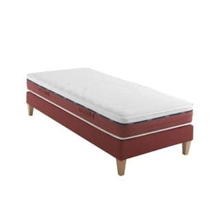 Ensemble Matelas Latex, Sommier Crépuscule 600 Soutien Mi-ferme 100 X 200