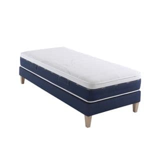 Ensemble Matelas Ressorts Et Accueil Mémoire De Forme, Sommier Rêve 600 Soutien Ferme 90 X 210