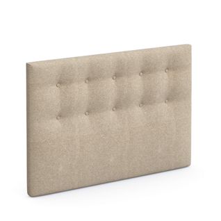 Tête De Lit Déco Capitonnée Beige Sable - 140