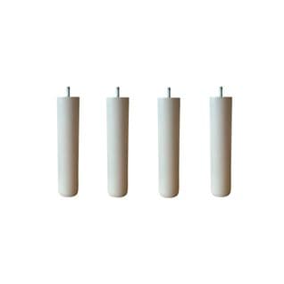 Pied Cylindrique Bois (lot De 4)