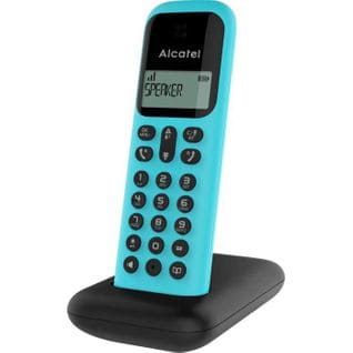 Téléphone Sans Fil D285 Solo Turquoise Sans Fil Dect Solo Écoute Amplifiée
