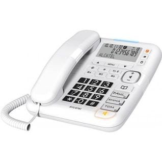 Téléphone Filaire 1 Combiné Tmax70blanc