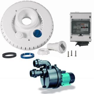 Kit Pompe 39m3/h + Facade + Coffret Électrique Pour Nage à Contre Courant - Ncr2 Nadorself 200 Mono