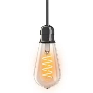 Ampoule déco LED 3W équiv 28W 300lm E27 Transparent
