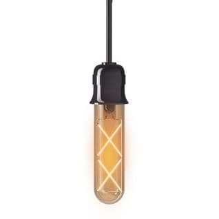 Ampoule déco tube LED 4W équiv 30W 323lm E27 Transparent