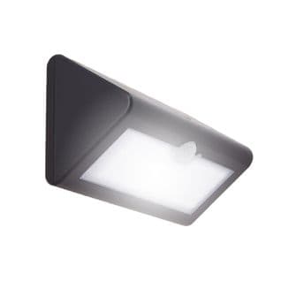 Applique Murale LED Solaire, X3 Intensités, Détecteur De Mouvement Inclus, 650 Lumens