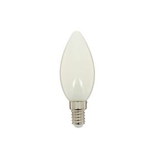 Ampoule À Filament Led Flamme, Culot E14, 4w Cons. (40w Eq.), Lumière Blanche Neutre