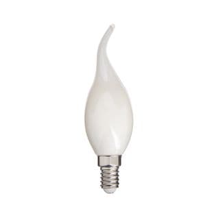 Ampoule à Filament LED Flamme Coup De Vent, Culot E14, 4w Cons. (40w Eq.), Lumière Blanche Neutre