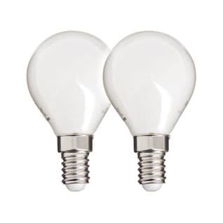 Lot De 2 Ampoules LED, Culot E14, 806 Lumens, Conso. 6,5w (eq. 60w), 2700k, Blanc Chaud