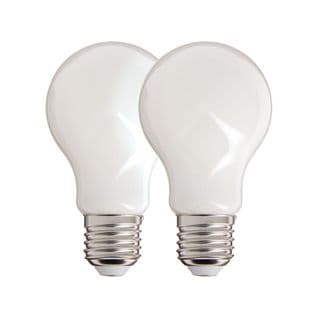 Lot 2 ampoules LED A60 E27 XANLITE HOME Blanc chaud