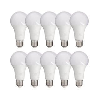 Lot De 10 Ampoules LED A60, Culot B22, 14,2w Cons. (100w Eq.), Lumière Blanc Chaud