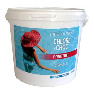 Chlore Choc Granulé 5kg - 35022bcm
