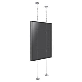 Support Filaire 2 Écrans TV Back To Back 42''- 75'' - Hauteur 6m