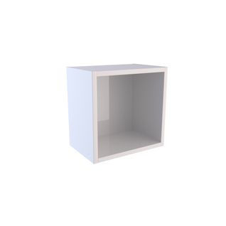 Etagère Murale 30x30x20cm Carrée Blanche De Rangement 1 Emplacement - Personalyz Cube