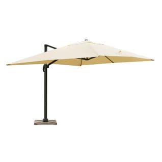 Parasol Déporté Avec "housse" 3x4m Sable