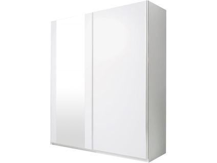 Armoire Coulissante "hit" - 120 X 200 X 55 Cm - Blanc