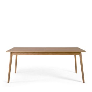 Skoll - Table à Manger Extensible 8 à 12 Personnes 180-230x80cm - Couleur - Bois Clair