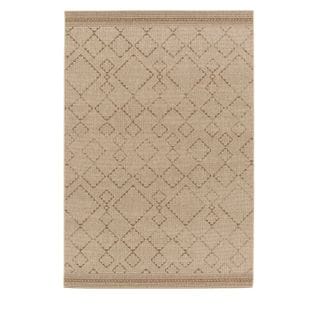 Messina - Tapis Intérieur Et Extérieur à Motif Géométrique - Couleur - Marron, Dimensions - 200x290