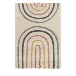 Victoria Ii - Tapis Contemporain à Motif Géométrique - Couleur - Multicolore, Dimensions - 120x170 C