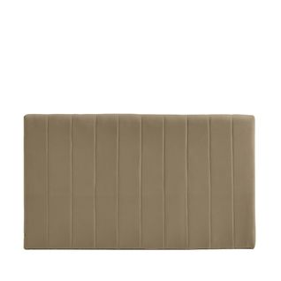 Porto - Tête De Lit En Tissu Chenille L153 Cm - Couleur - Taupe