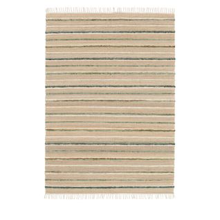 Colore - Tapis Ethnique - Couleur - Vert, Dimensions - 160x230 Cm